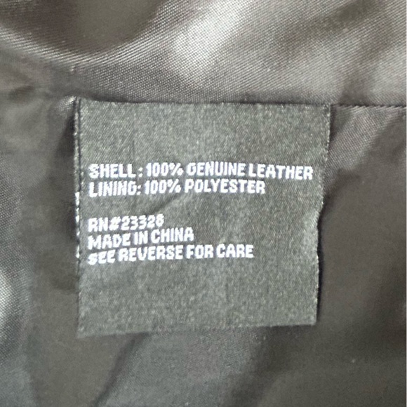 100% Genuine Leather Pritti Leather Jacket Women’s Size Medium - Picture 4 of 7